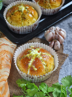 Foto resep Korean Cream Cheese Garlic Bread