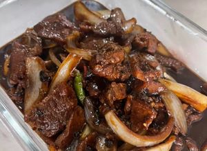 Gambar Daging kicap simple