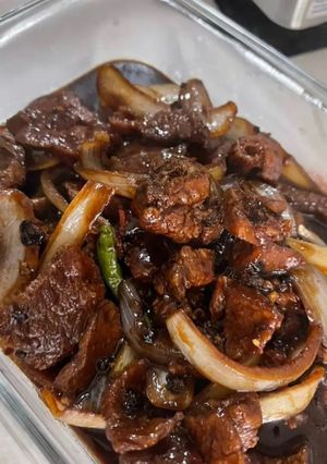 Gambar Daging kicap simple
