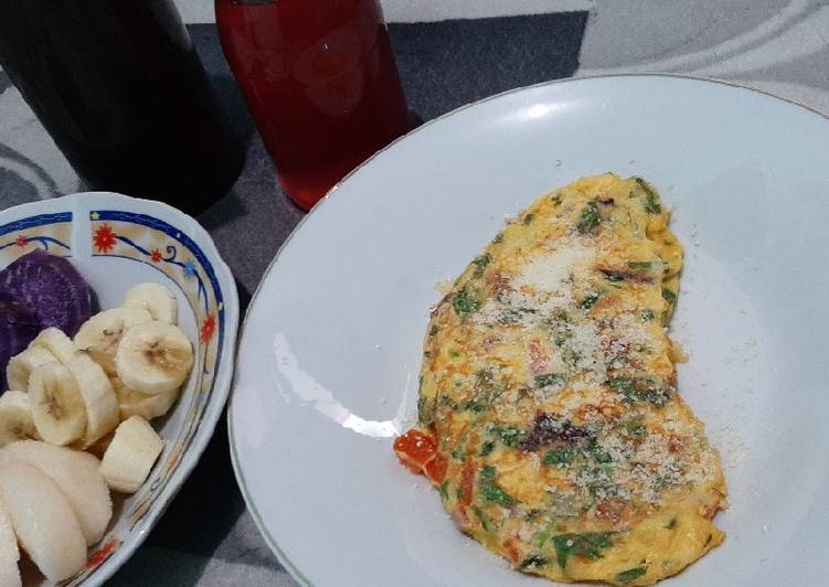 Omelete sayur