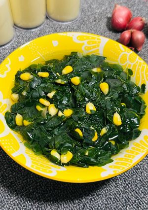 Foto resep Sayur Bening Daun Kelor Jagung