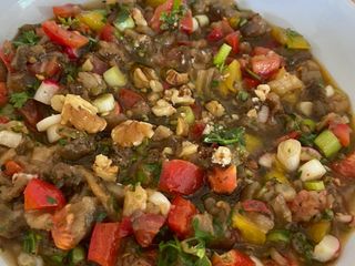 Baba gannouj or Monk’s salad - salatet al rahib