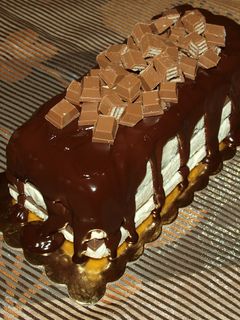 Φωτογραφία της συνταγής Παγωτό-κορμός kitkat