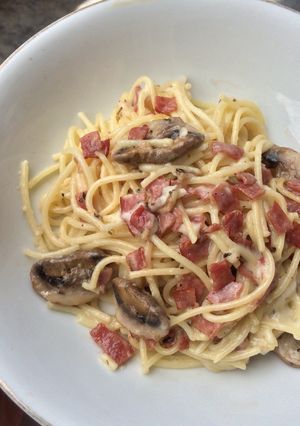 Foto resep Spaghetti Carbonara