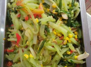 Foto resep Tumis labu Siem jagung manis