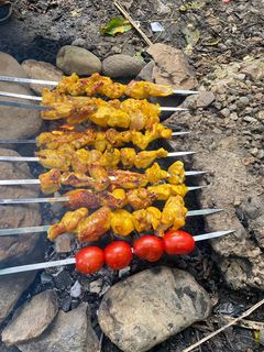 عکسی از دستور جوجه کباب زعفرانی :)