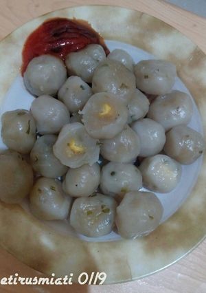 Foto resep Cilok isi telor