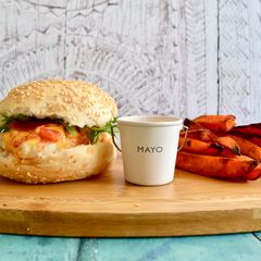 A picture of Chicken Pizza Sandwich.