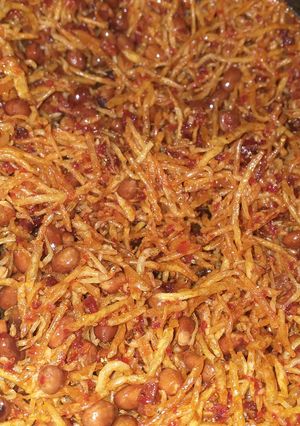 Foto resep Sambal kering teri kentang