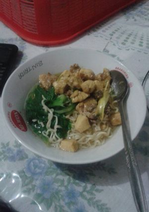 Foto resep Mie ayam spesial ala gerobak