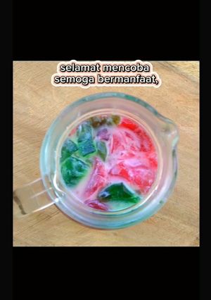 Foto resep #Es ager² rumput laut