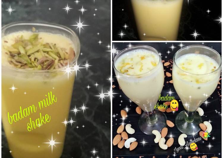 Badam milk Shake