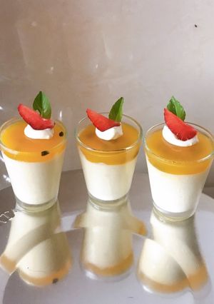 Hình của món Mousse passion.