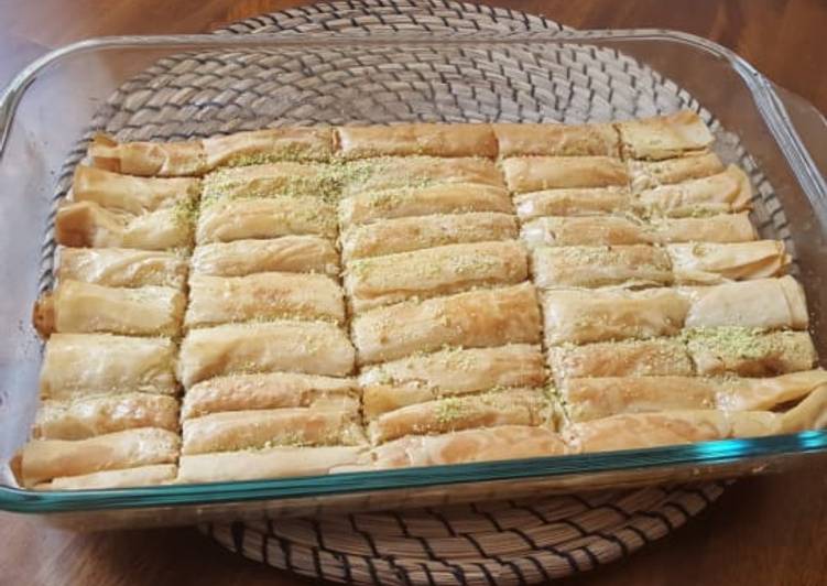 How to Prepare Any-night-of-the-week Tahina Walnut Baklava