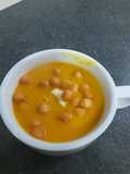 Pumpkin and carrot soup