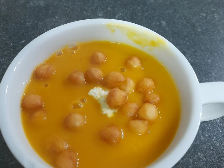 Recipe Pumpkin and carrot soup the Can Spoil the Tongue Perfect
