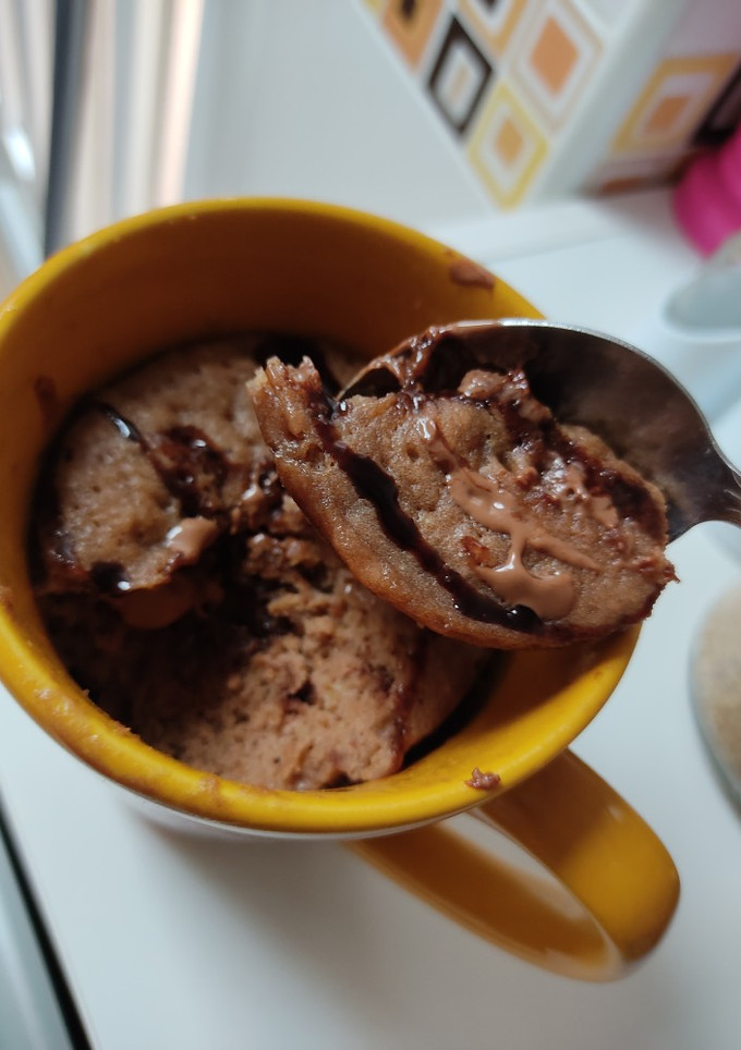 Una foto de Mug cake de chocolate