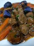 La cena de Nochebuena: carne en salsa de trufa, con amontillado