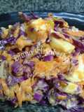 Ensalada de repollo y naranja.👩🏼‍🍳🤩🍊
