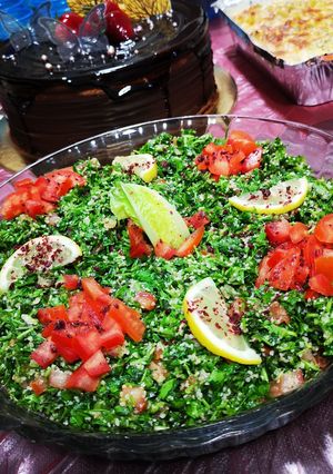 صورة لوصفة تبولة عيد ميلادي22-4