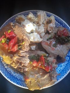 Una foto de Carne mechada