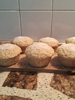 Una foto de Muffins veganos de limón🍋🧁🧁