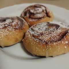 A picture of Cinnamon Rolls.