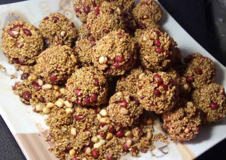 Steps to Make Award-winning Roasted Sesame seeds and groundnuts #charityrecipe #weeklycontes
