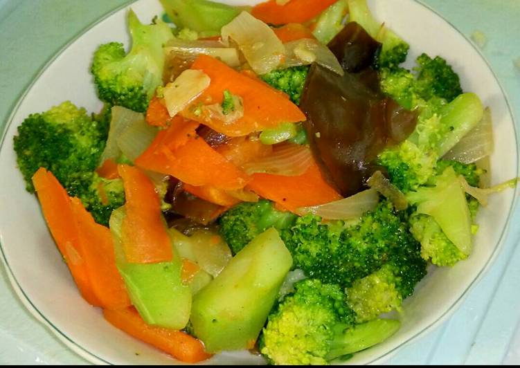 Resep Tumis brokoli simpel Anti Gagal