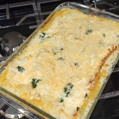 Creamy Turkey and Spinach Lasagna A picture of Creamy Turkey and Spinach Lasagna.