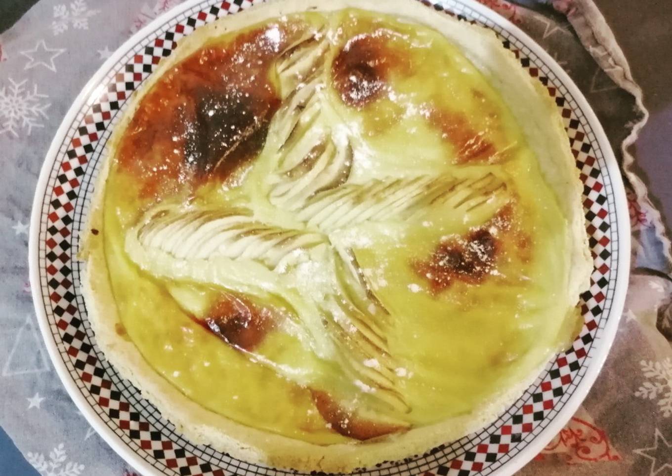 Flan aux pomme #pomme