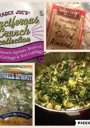 A picture of Cruciferous Crunch with Sliced Almonds.