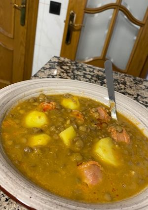 Una foto de Lentejas estofadas