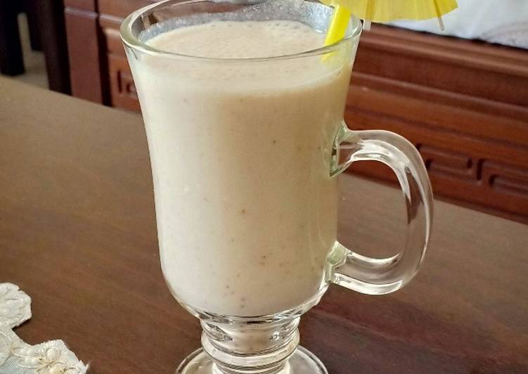 Recipe: Appetizing Milkshake banane healthy