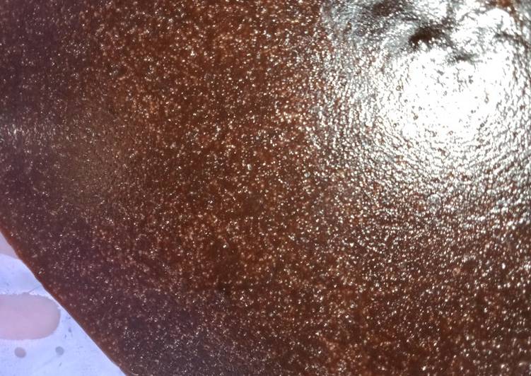 Langkah Mudah untuk Menyiapkan Puding oreo nutrijel coklat yang Lezat