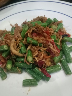 Foto resep Sambel teri kacang panjang