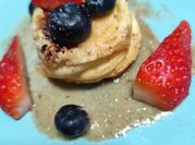 Una foto de postres keto