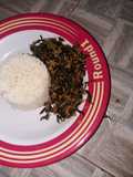 Scrambled eggs withmoringa