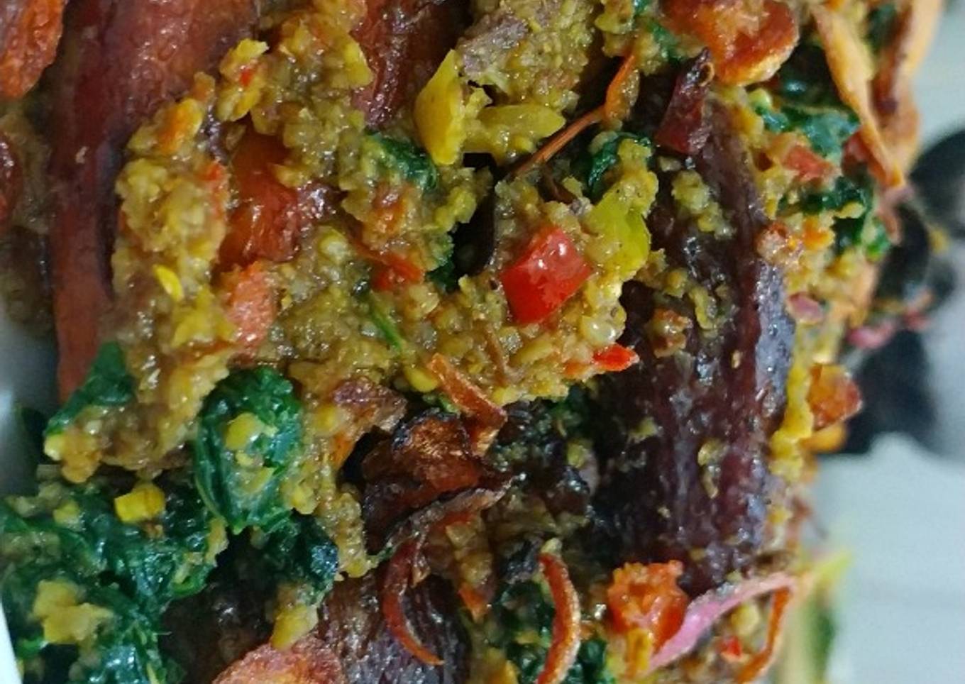 Ayam panggang bumbu base genep rajang bali