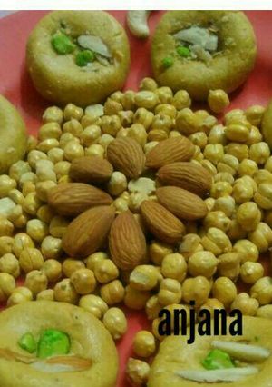 A picture of Chickpea peda.