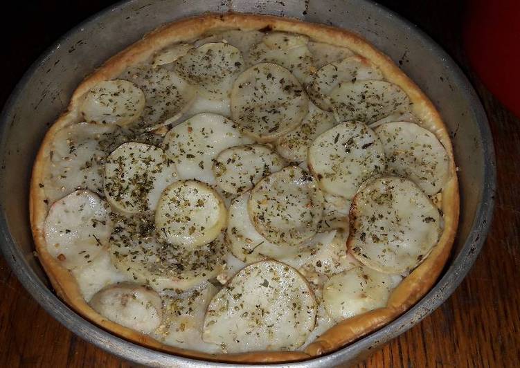 Pastel de pollo y papas♡