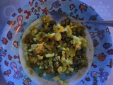 Base para cena infantil de guisantes