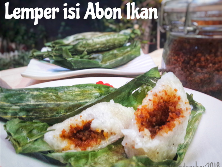Resep 22. Lemper isi abon ikan #seninsemangat Kekinian