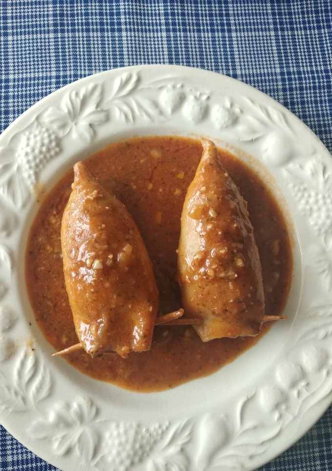 Una foto de Calamares rellenos