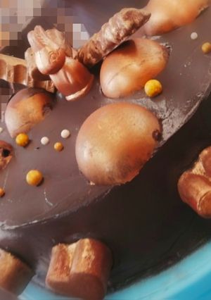 Una foto de Pastel de chocolate