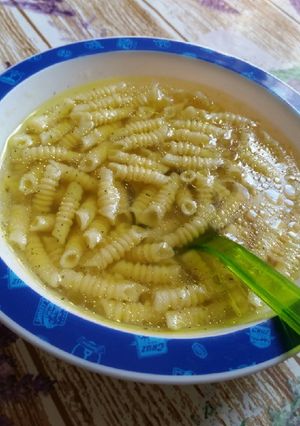 A szokásos hétvégi húsleves recept fotója