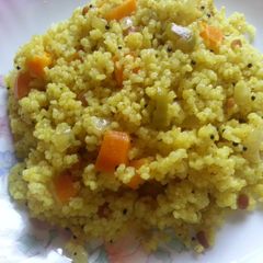 A picture of Barnyard millet veg upma.