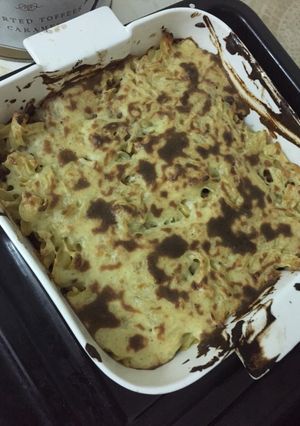 صورة لوصفة معكرونه بالبشاميل