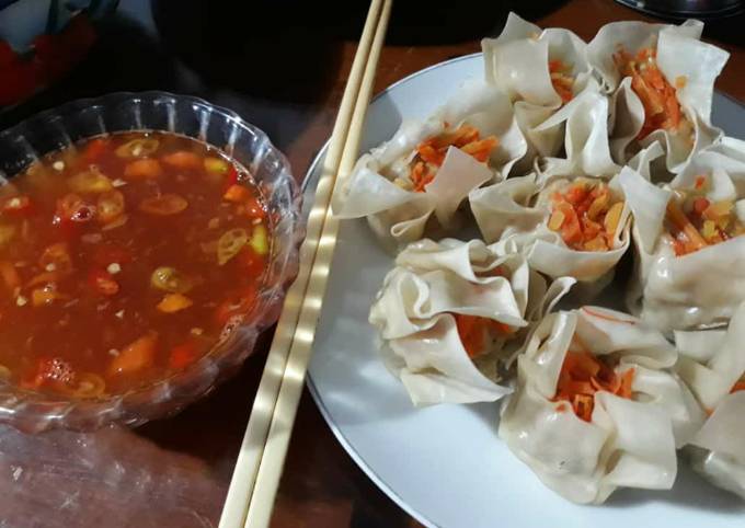 Resep Dimsum Siomay Ayam Dgn Saos Asam Manis Oleh Firdausiyah R Cookpad