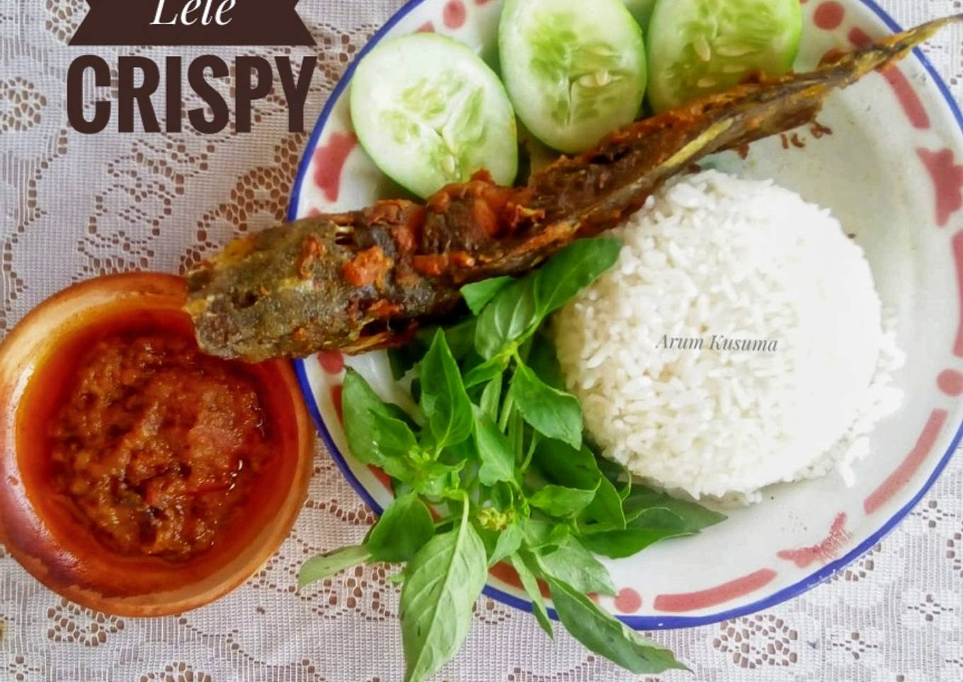 Pecel Lele Crispy